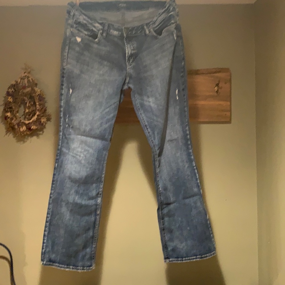 Silver Suki Bootcut. Size 18.